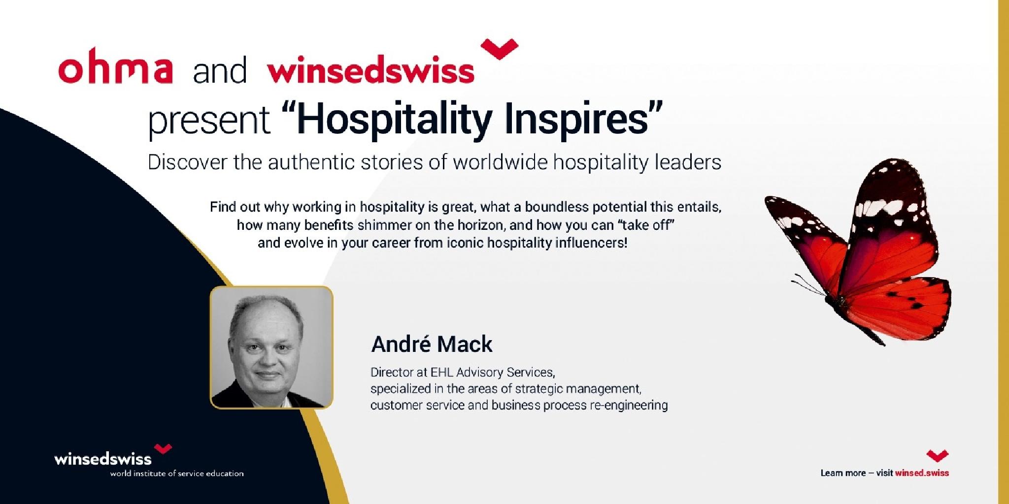image of article Hospitality Inspires - André Mack interview