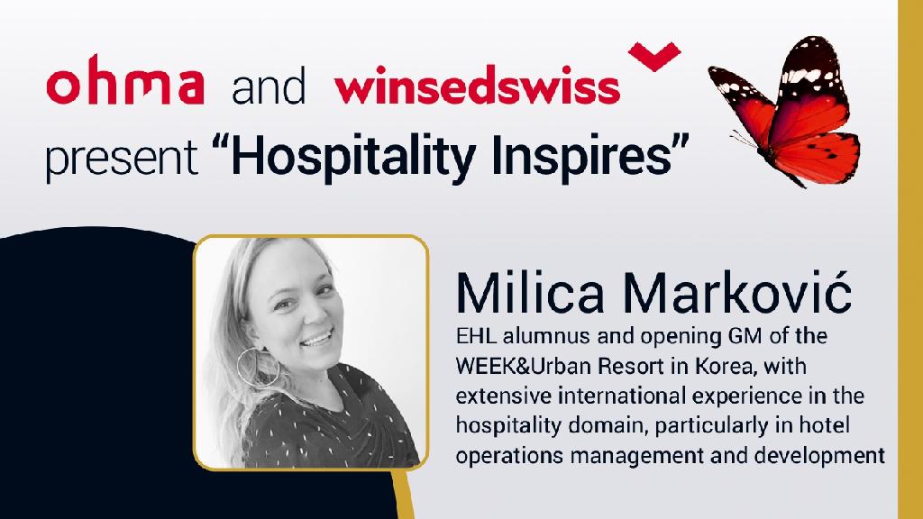 Image for the article named Hospitality Inspires - Milica Markovic interview