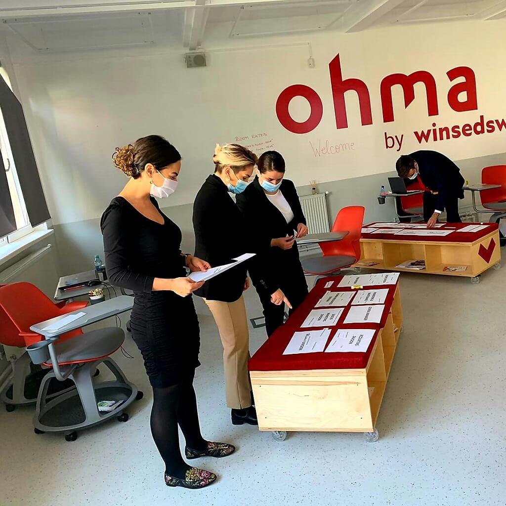 Image for the article named Enrollment for a new series of students at ohma Oradea Hospitality Academy